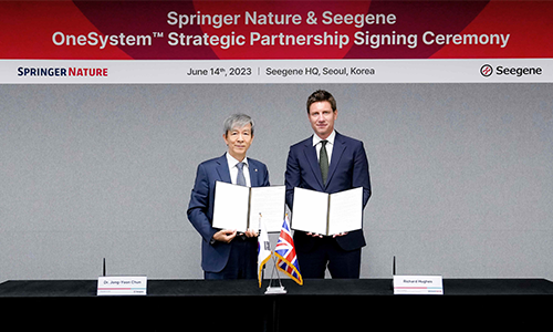 Springer Nature partnership with Seegene